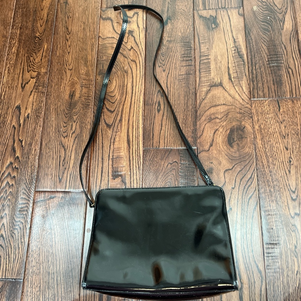 Talbots Black Crossbody Bag with Adjustable Strap